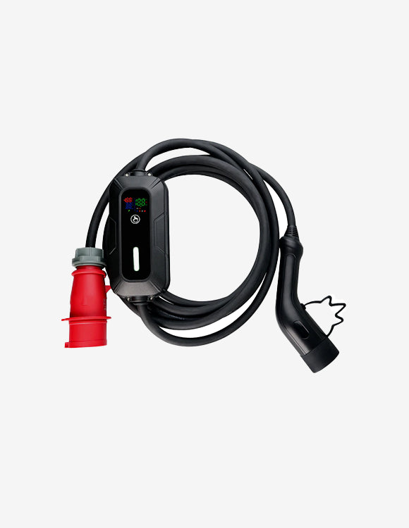 32A Three Phase Type 2 Mobile Charger-New Version