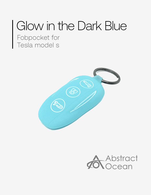 Silicone Keyring FobPocket for Tesla Model S (Multiple Colors)