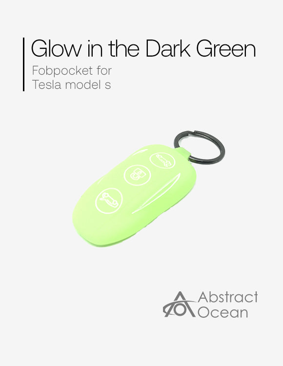 Silicone Keyring FobPocket for Tesla Model S (Multiple Colors)